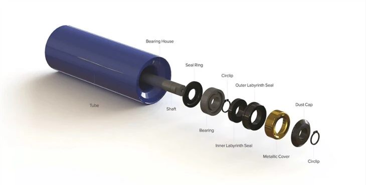 Convey Roller Bearings 6204